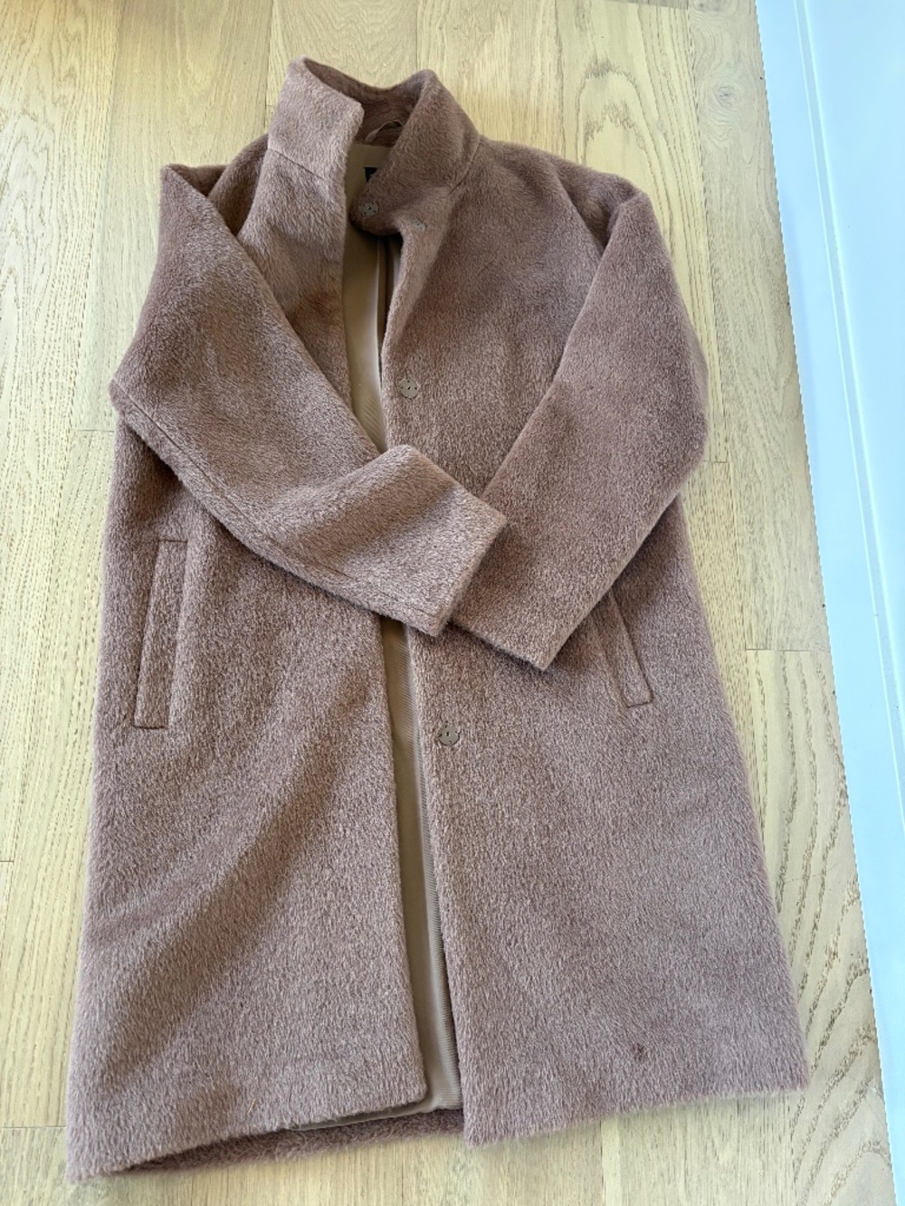 Quince alpaca coat! NWT